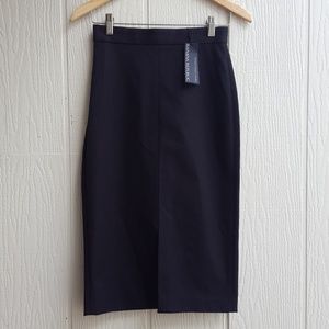 NWT Black Sloan Pencil Skirt